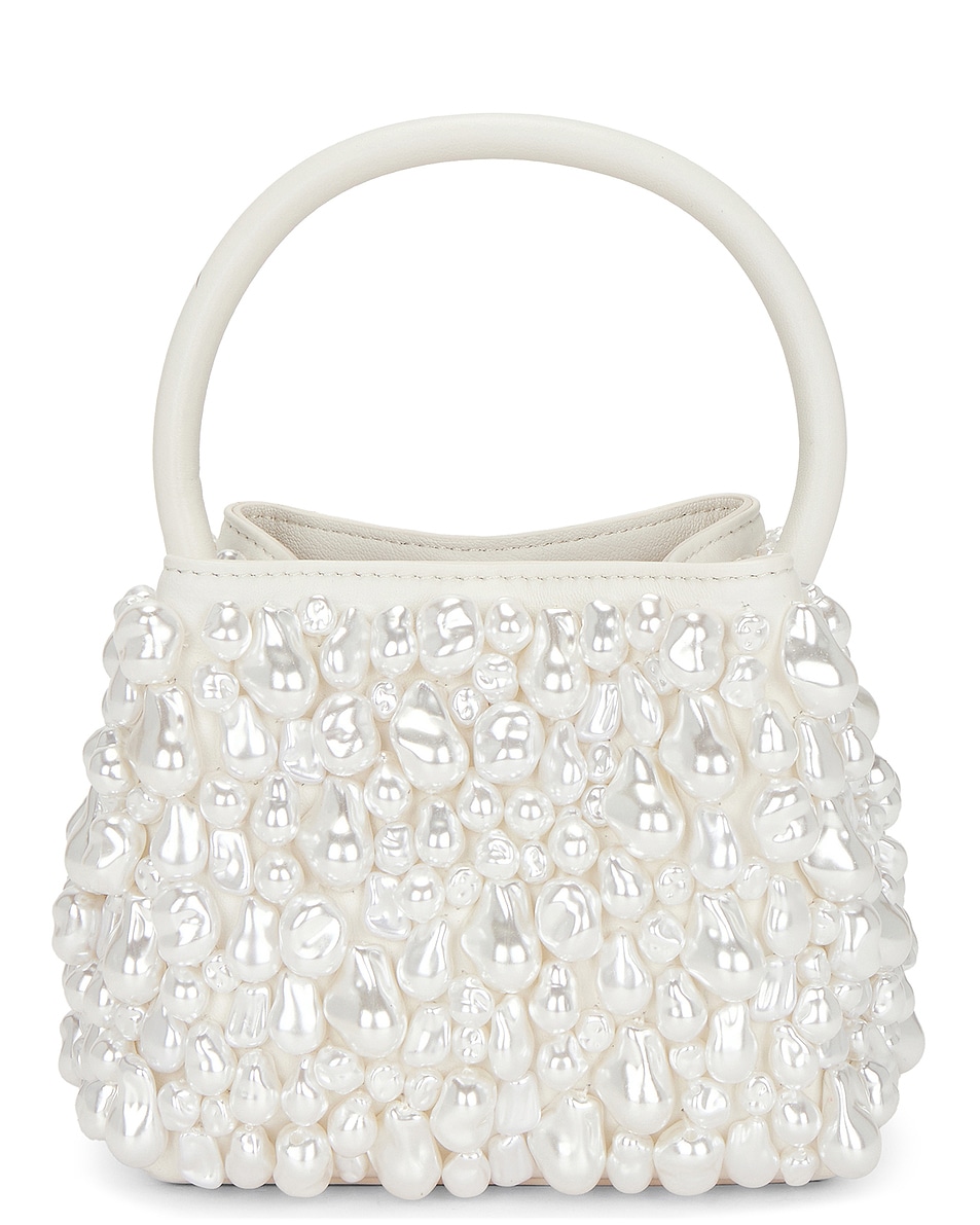 Image 1 of Cult Gaia Solene Top Handle Bag in Pearl