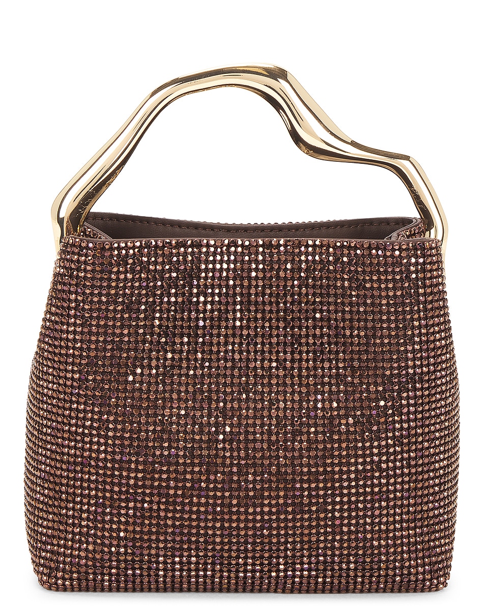 Image 1 of Cult Gaia Solene Mini Top Handle Bag in Java