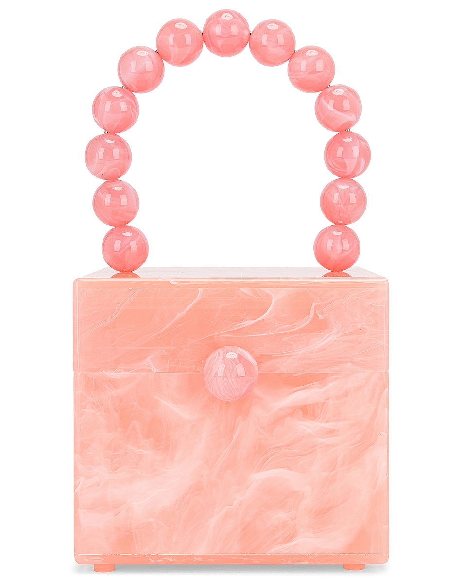 Image 1 of Cult Gaia Eos Box Bag in Pink