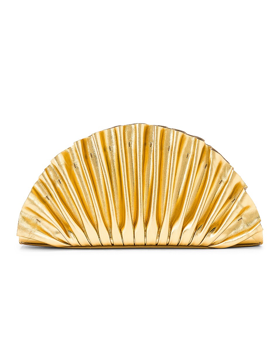 Nala Mini Clutch in Gold