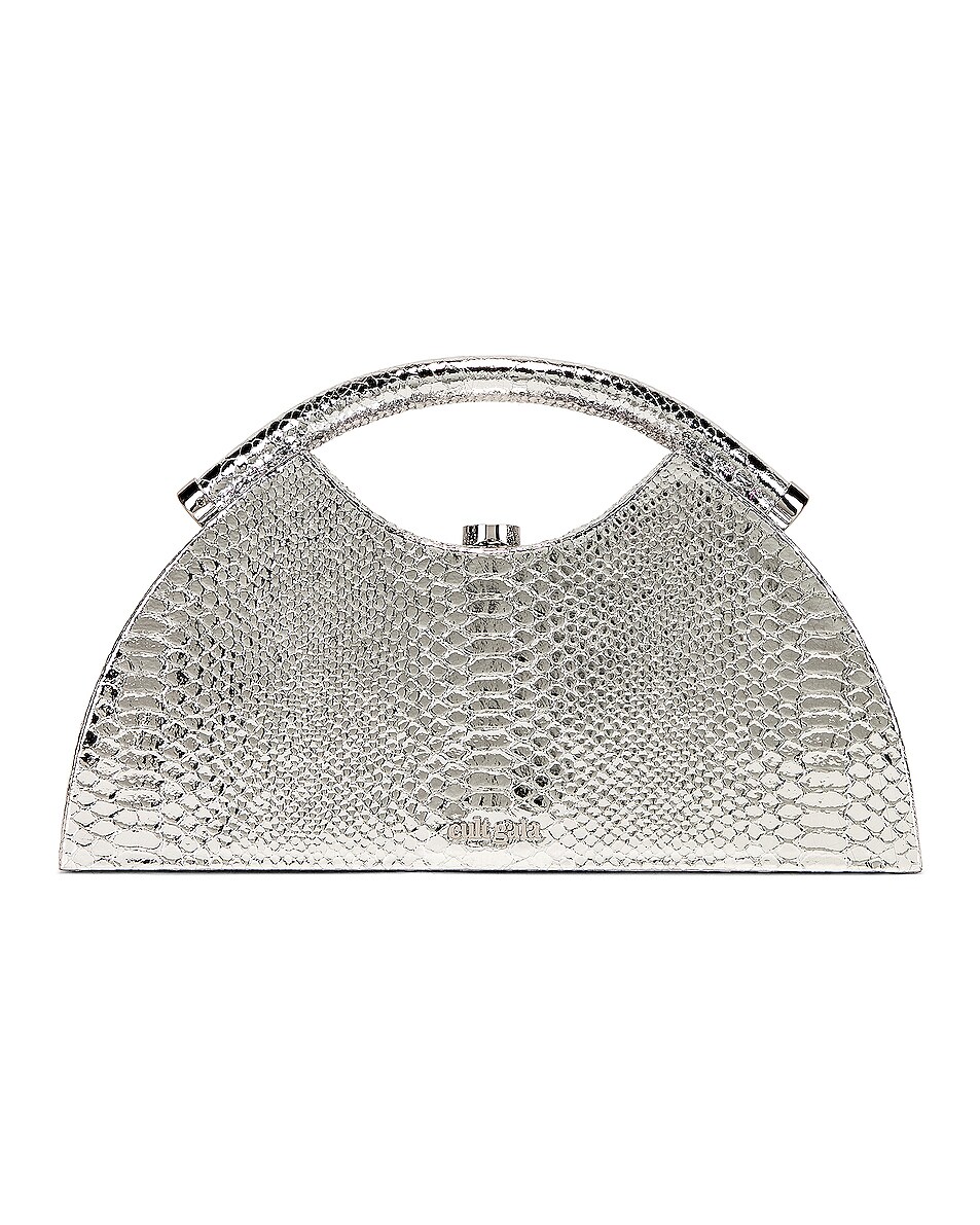 Image 1 of Cult Gaia Marjani Top Handle Bag in Silver