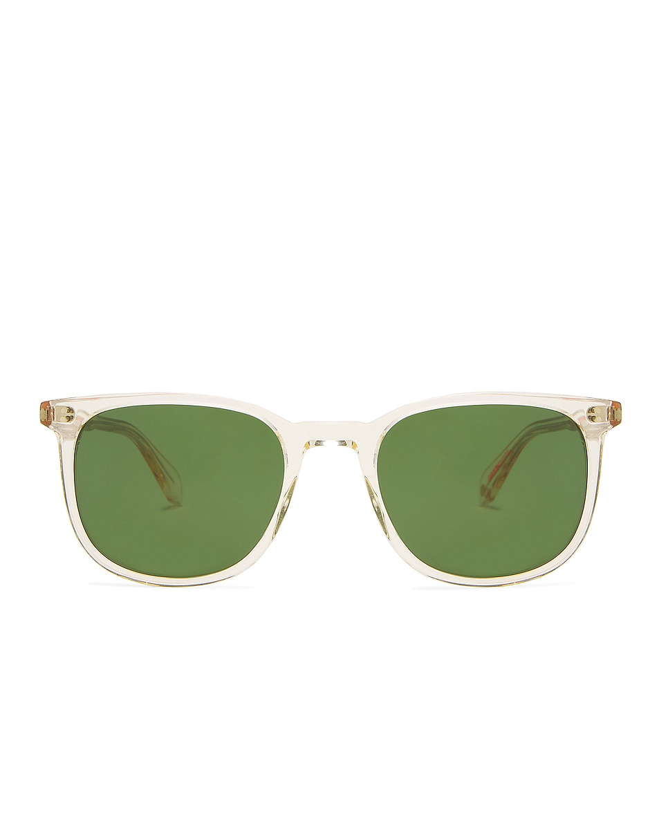 Image 1 of Garrett Leight Bentley Sunglasses in Bio Glass & Bio Green