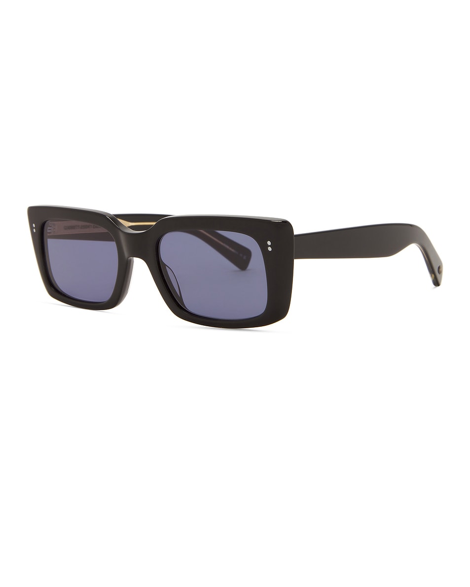 Image 2 of Garrett Leight Gl 3030 Sunglasses in Black & Navy