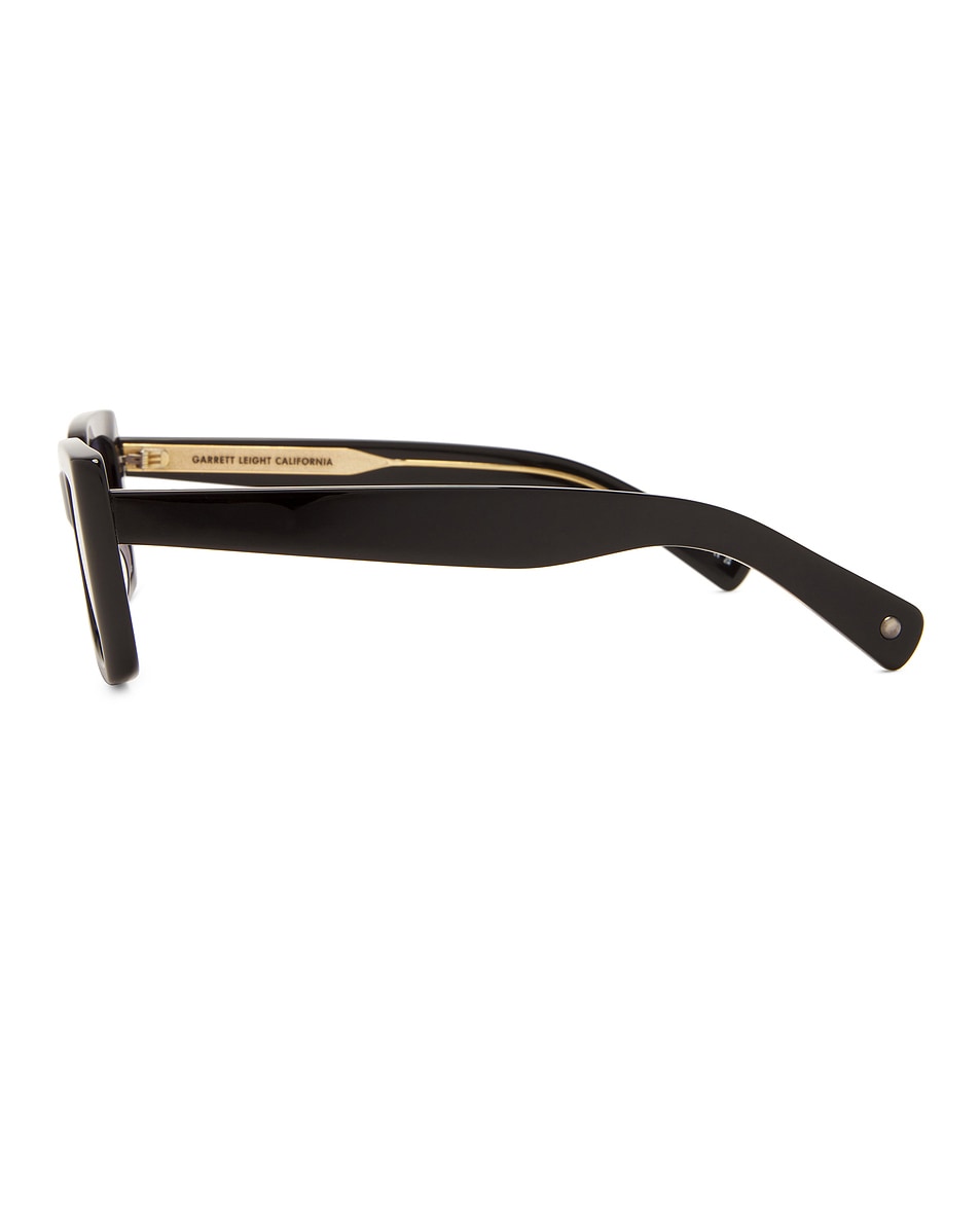 Image 3 of Garrett Leight Gl 3030 Sunglasses in Black & Navy