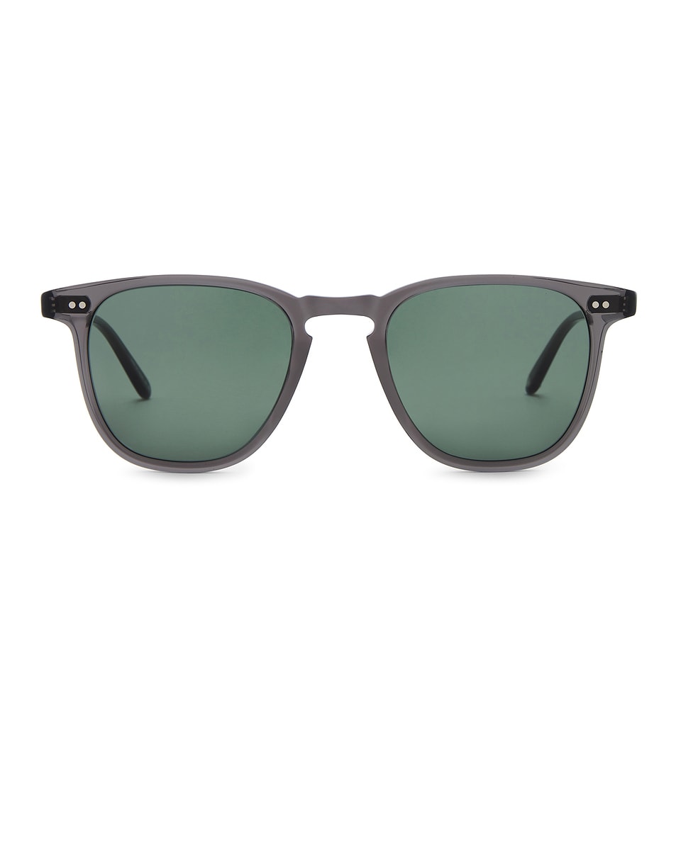 Image 1 of Garrett Leight Brooks Sun Sunglasses in Grey Crystal & Semi Flat Pure