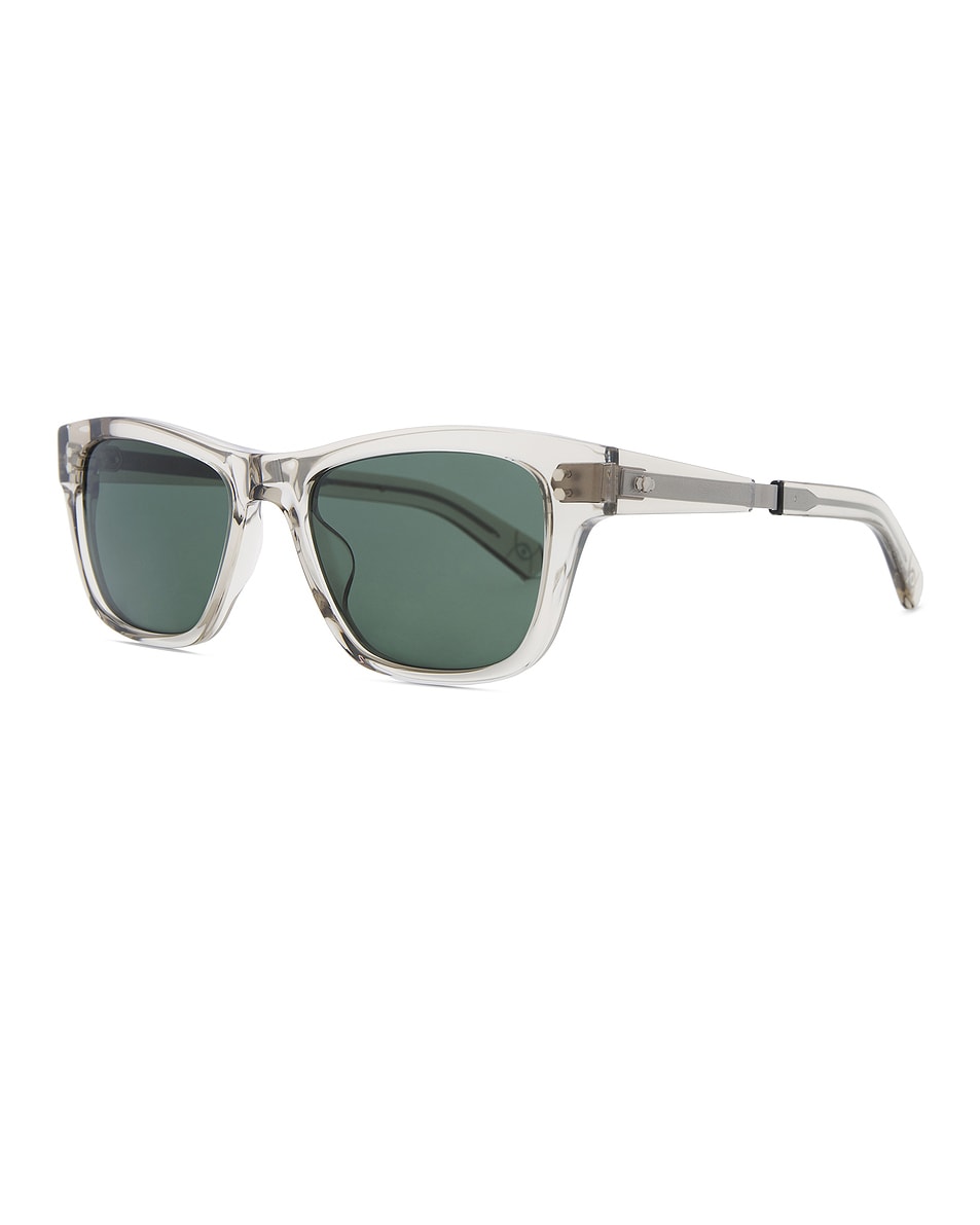 Damone Sunglasses in Clear - Thumbnail 3