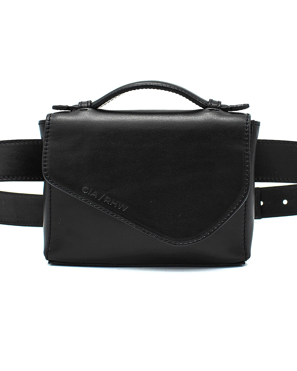 Image 1 of GIA BORGHINI x RHW Belt Bag in Black
