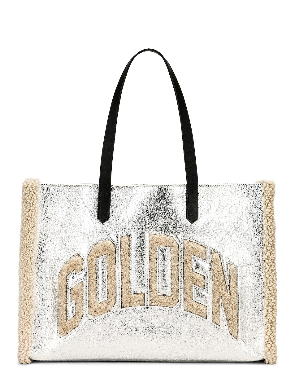 Image 1 of Golden Goose California Bag in Silver