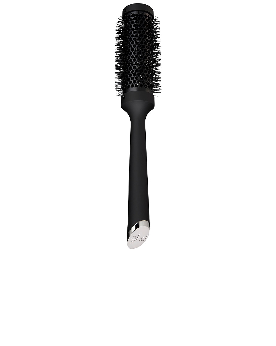 Image 1 of ghd 1.3" Ceramic Vented Round Brush in Black