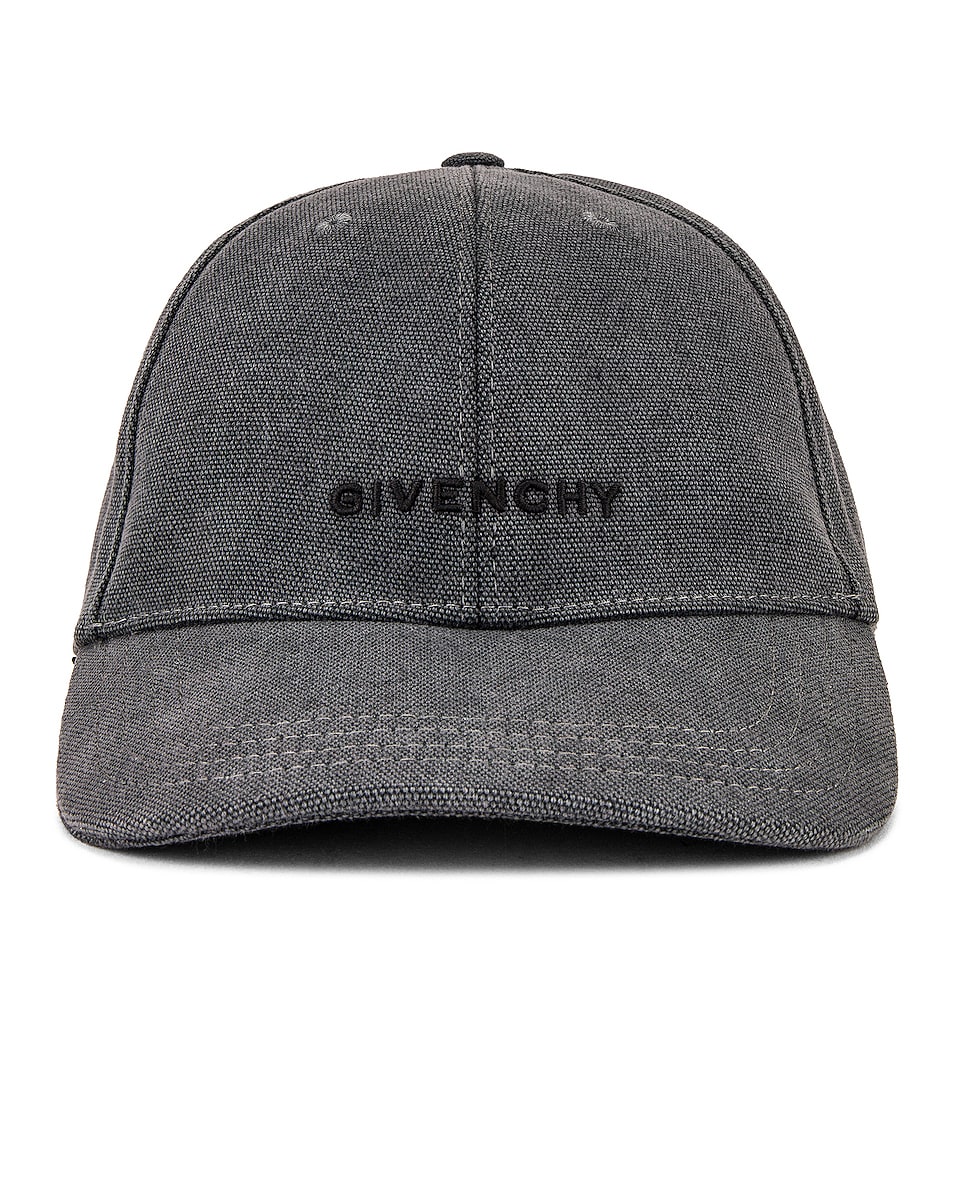 Image 1 of Givenchy Curved Cap in Grey