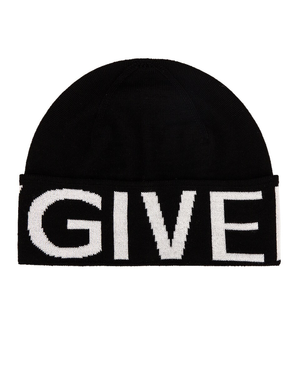 Image 1 of Givenchy Beanie in Black