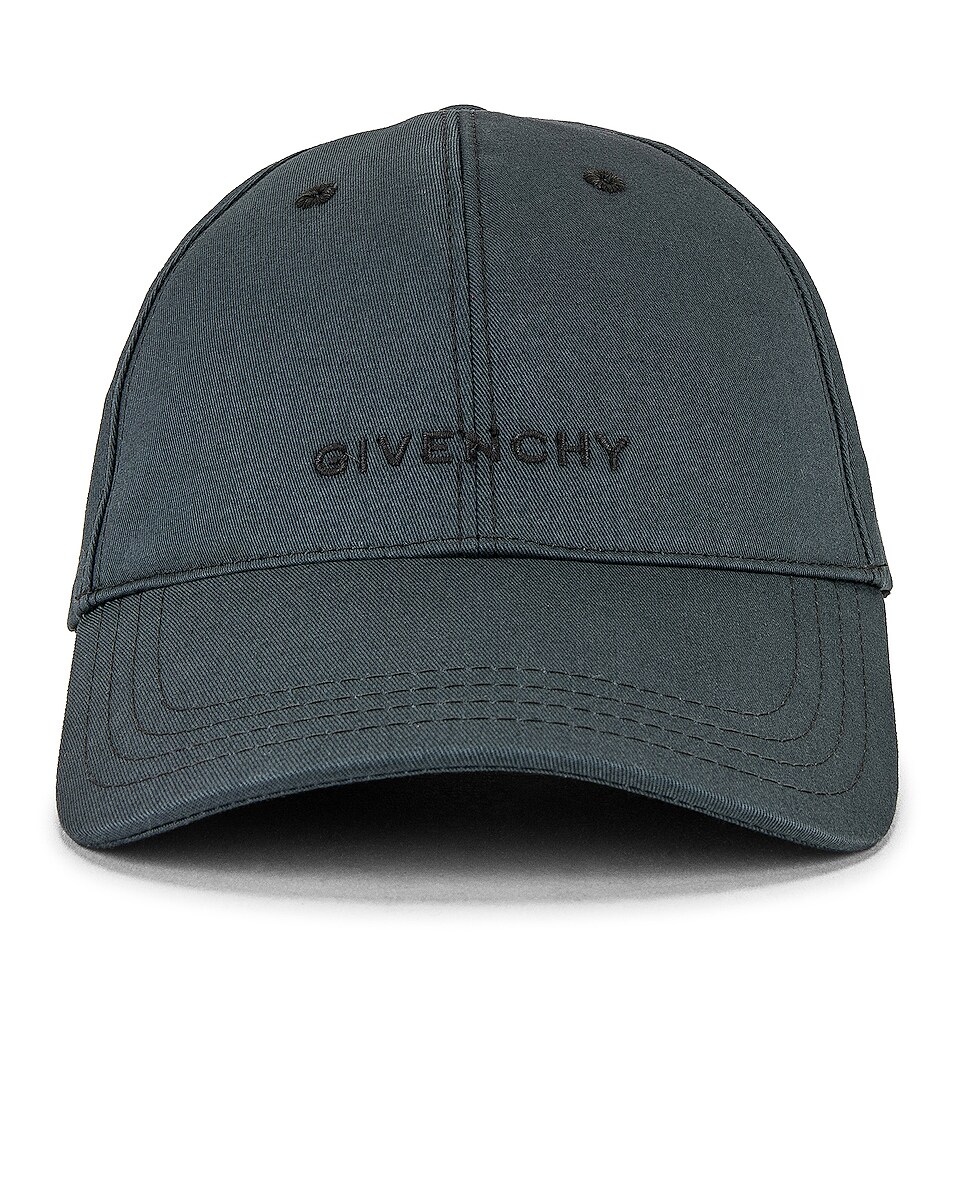 Image 1 of Givenchy Curved Cap in Dark Blue