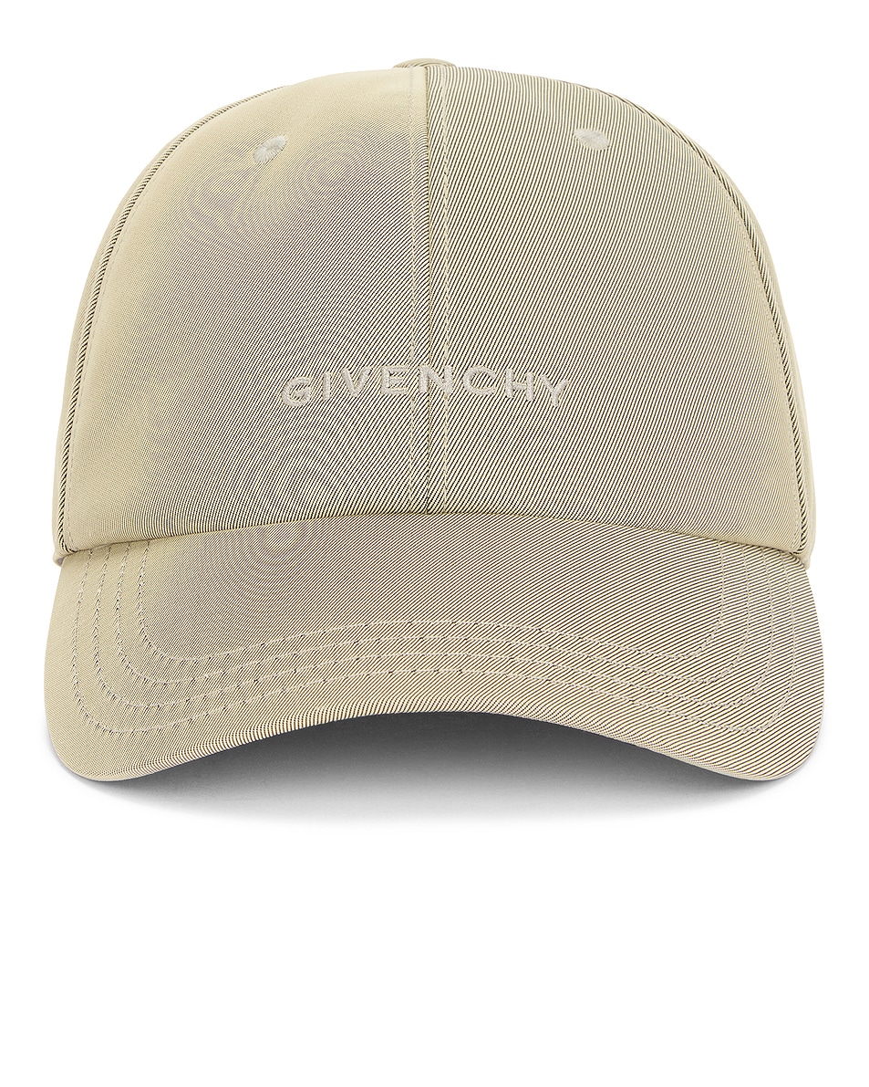 Image 1 of Givenchy Curved Cap in Natural Beige