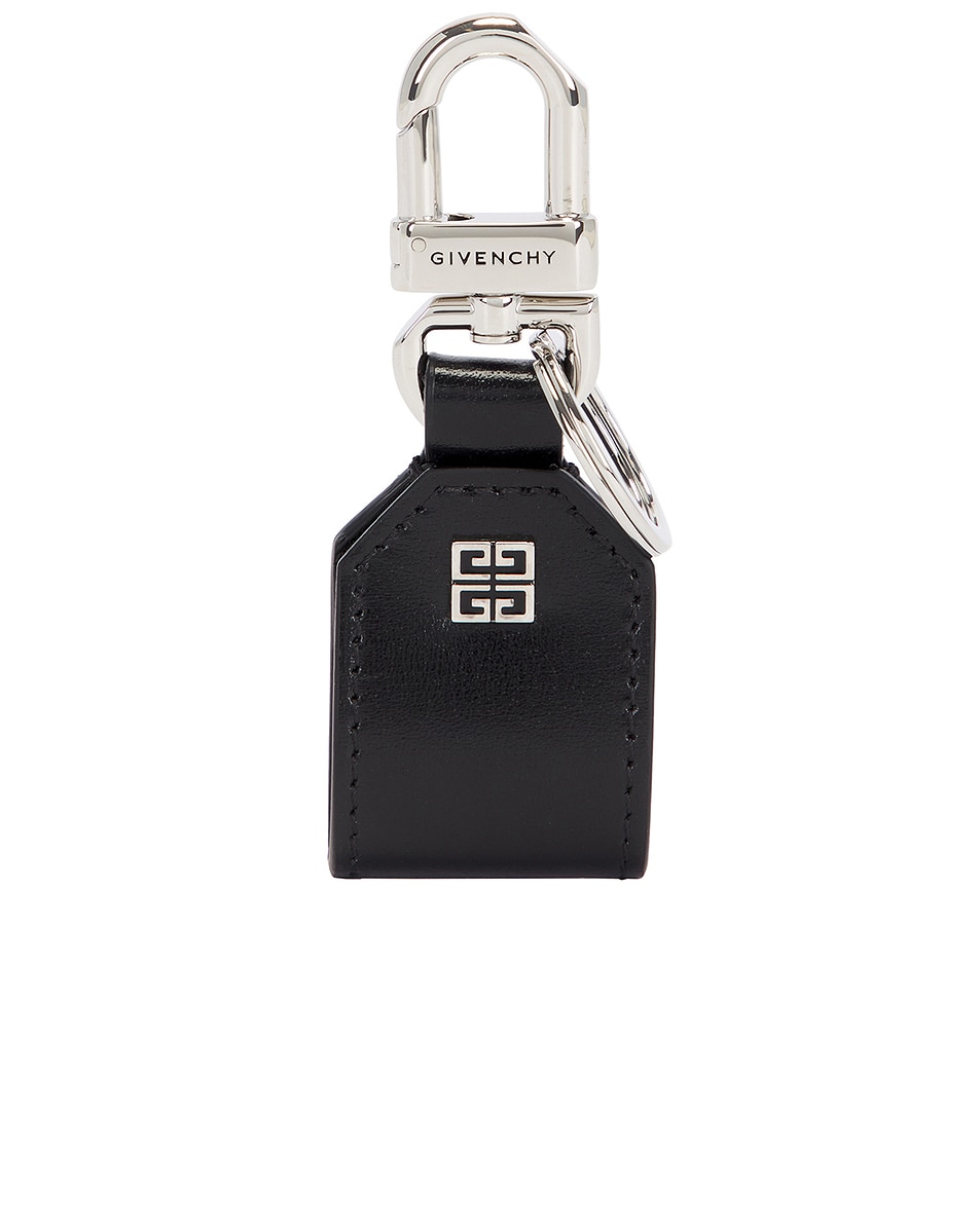 Image 1 of Givenchy 4G Keyring in Black