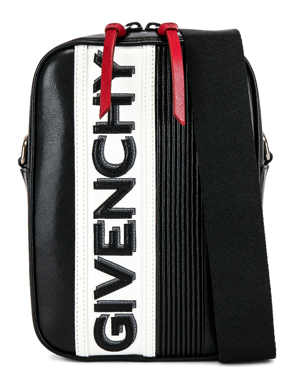Image 1 of Givenchy MC3 Cross Body Bag in Black & White