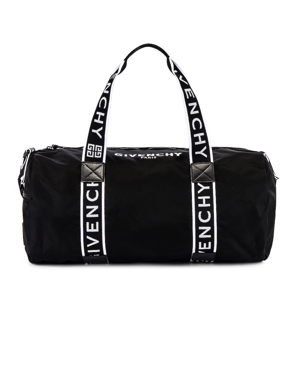 Image 1 of Givenchy Gym Bag in Black & White