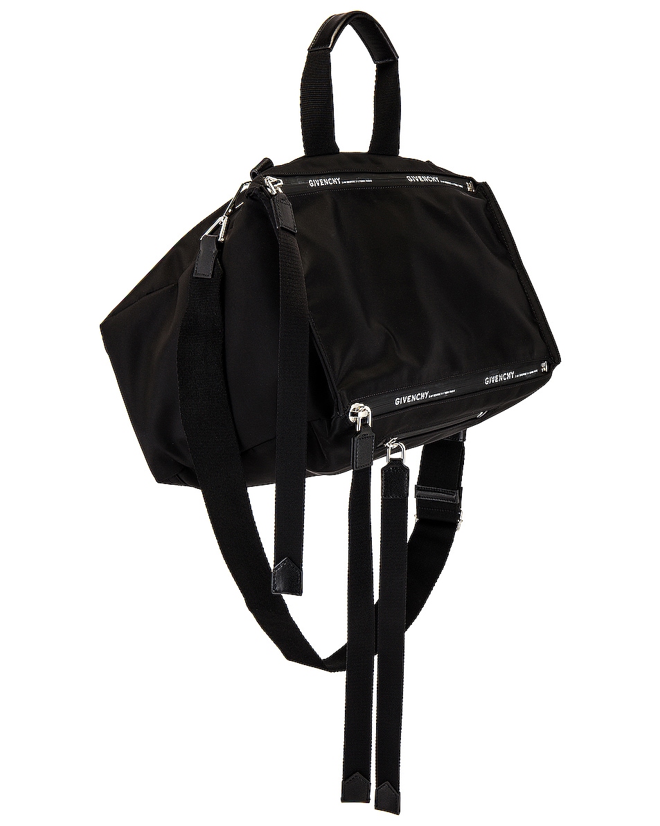 Image 1 of Givenchy Pandora Messenger Bag in Black