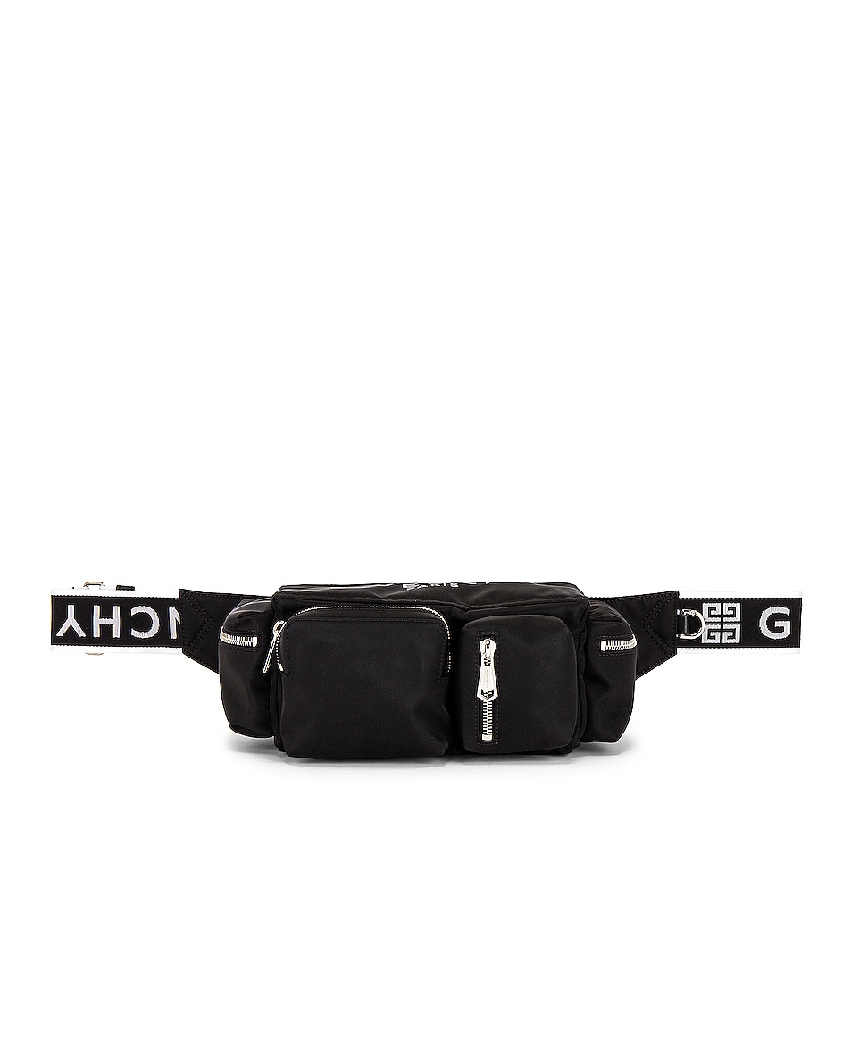 Image 1 of Givenchy Pandora Pocket Crossbody Bag in Black