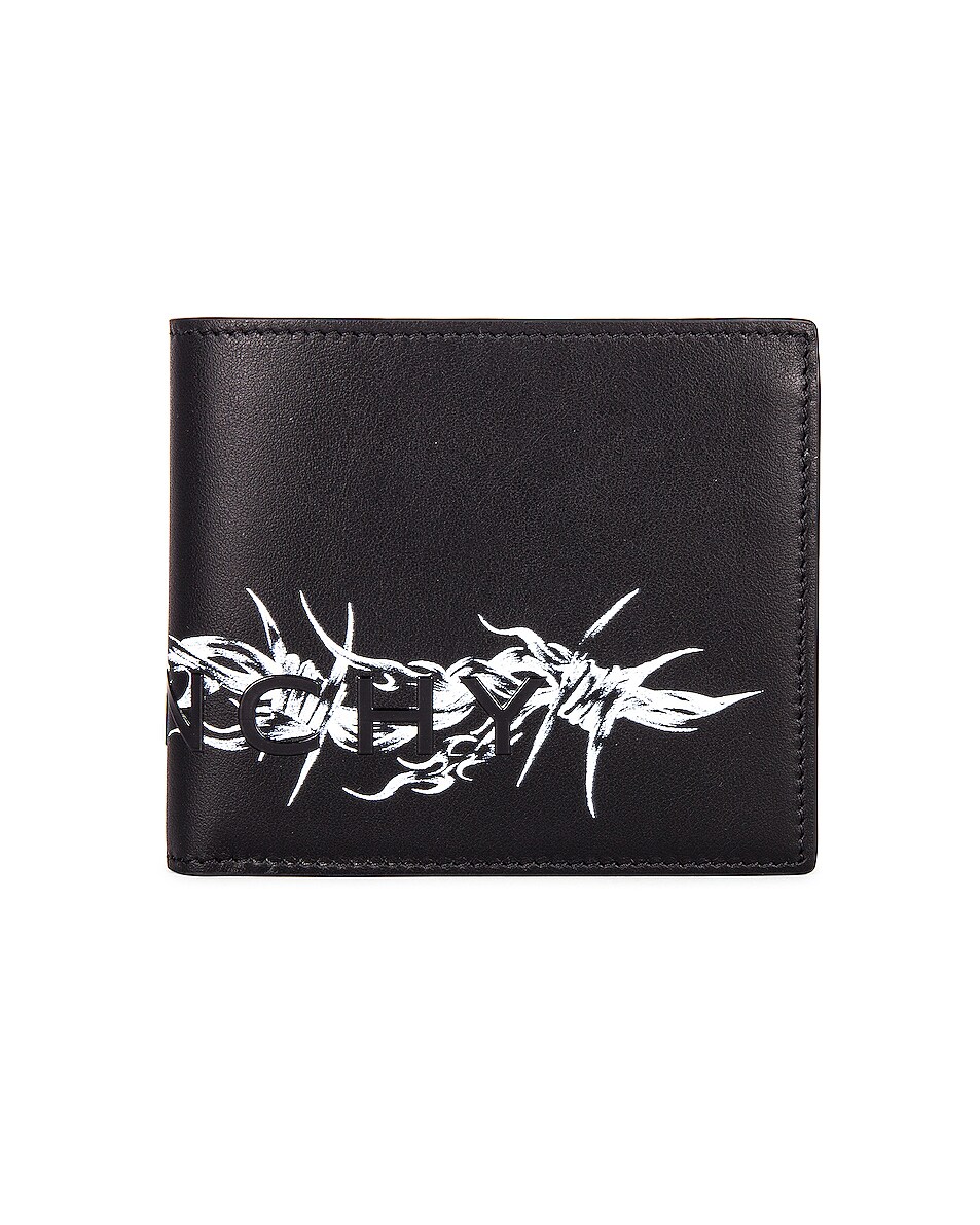 Image 1 of Givenchy Barbed Wire Wallet in Black