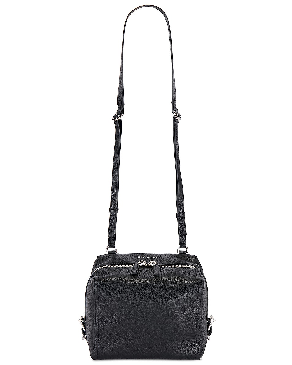 Image 1 of Givenchy Pandora Small Leather Bag in Black