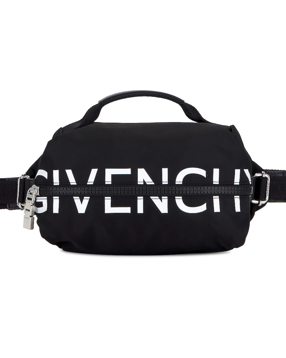 Image 1 of Givenchy G-zip Bumbag in Black & White