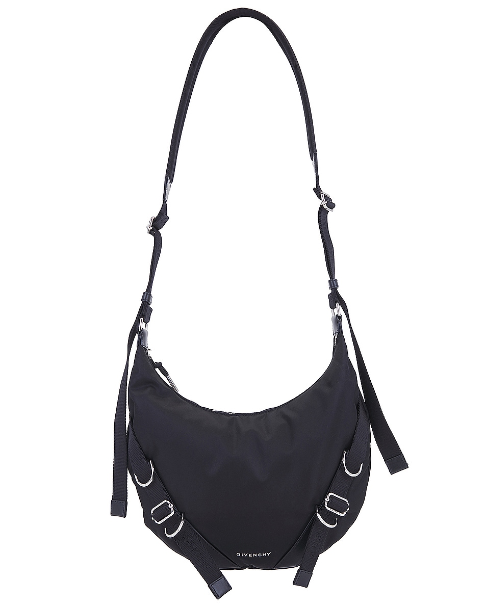 Image 1 of Givenchy Voyou Crossbody Bag in Black