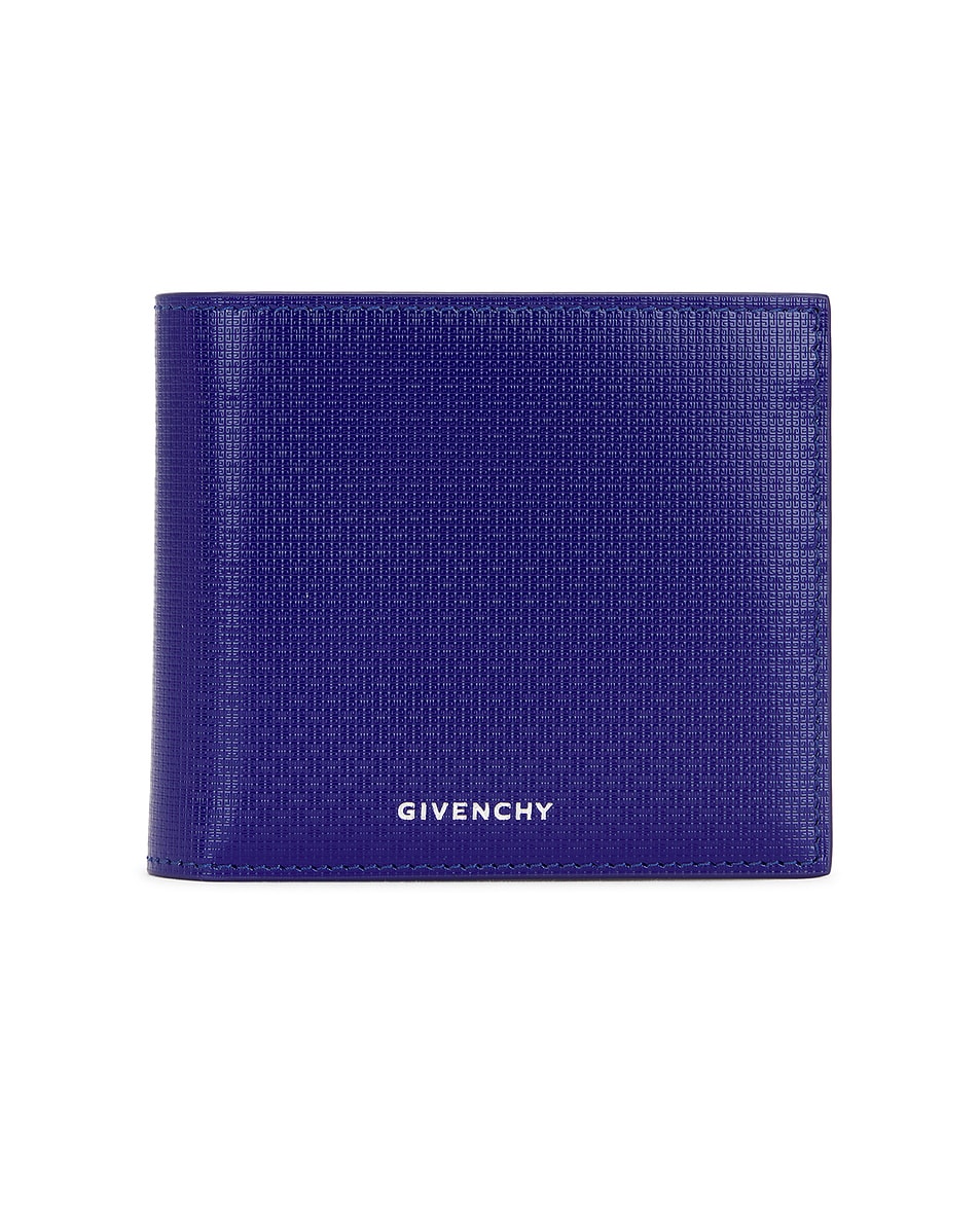 Image 1 of Givenchy 8cc Billfold Wallet in Saphir Blue