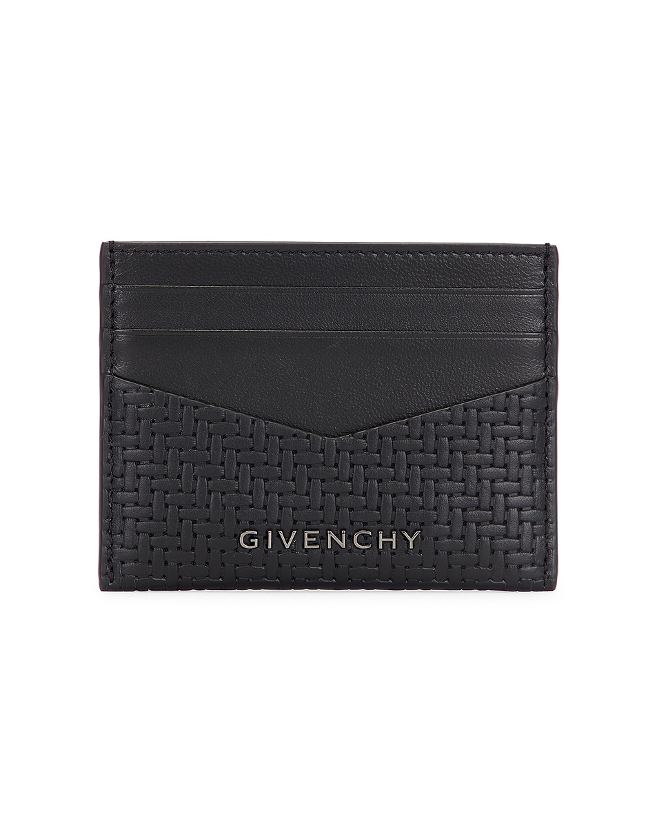 Image 1 of Givenchy Card Holder in Black