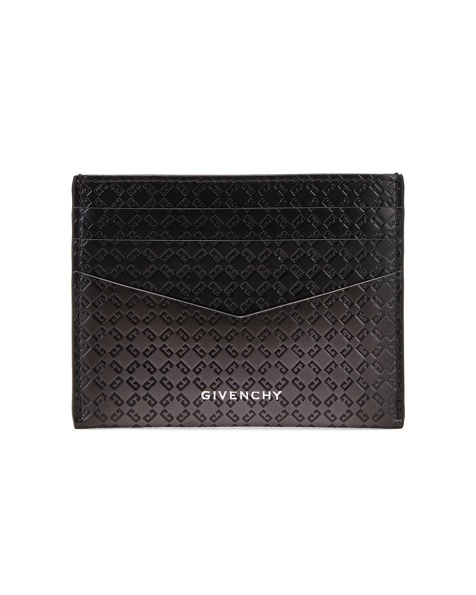 Image 1 of Givenchy Card Holder in Dark Grey
