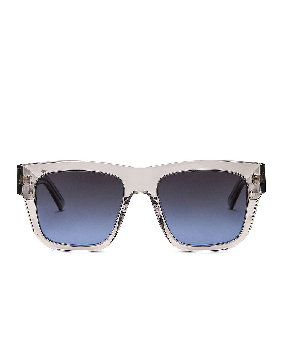 Image 1 of Givenchy Timeless Acetate Sunglasses in Grey & Gradient Blue