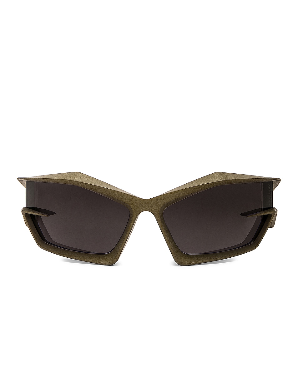 Image 1 of Givenchy Giv Cut Sunglasses in Matte Green