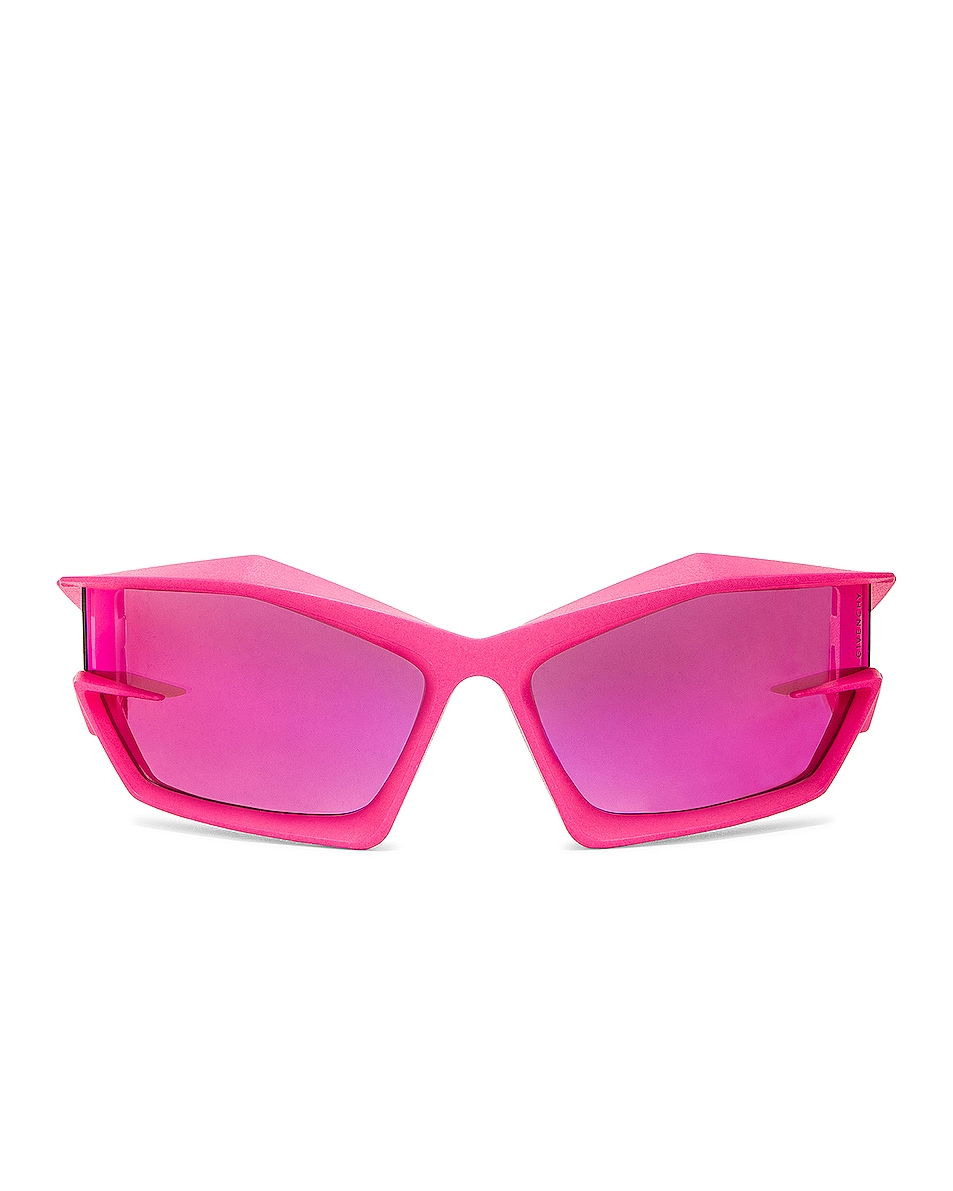 Image 1 of Givenchy Giv Cut Sunglasses in Matte Pink
