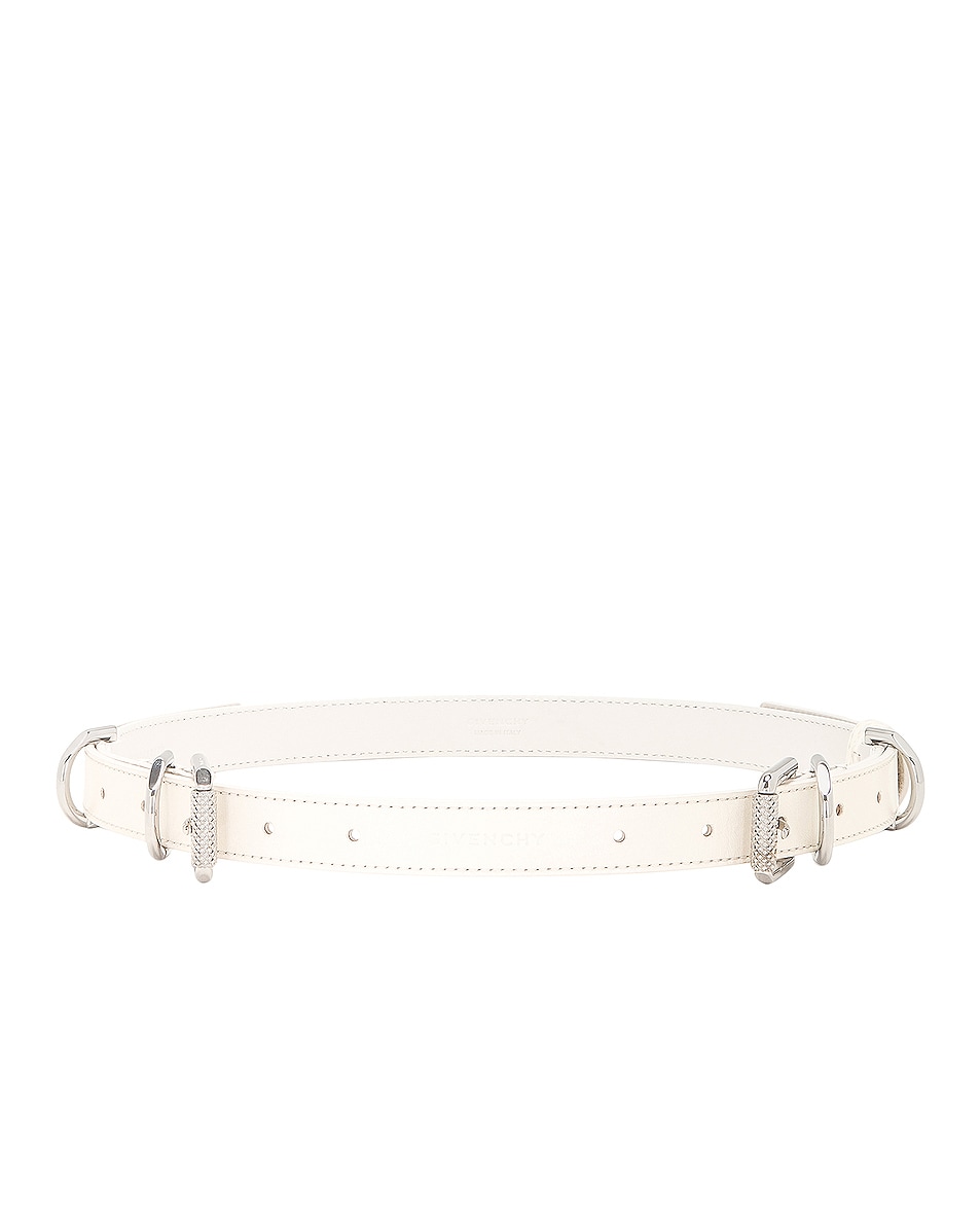 Image 1 of Givenchy Voyou Belt in Ivory