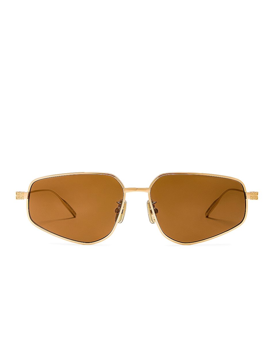 Image 1 of Givenchy GV Speed Sunglasses in Shiny CL Gold