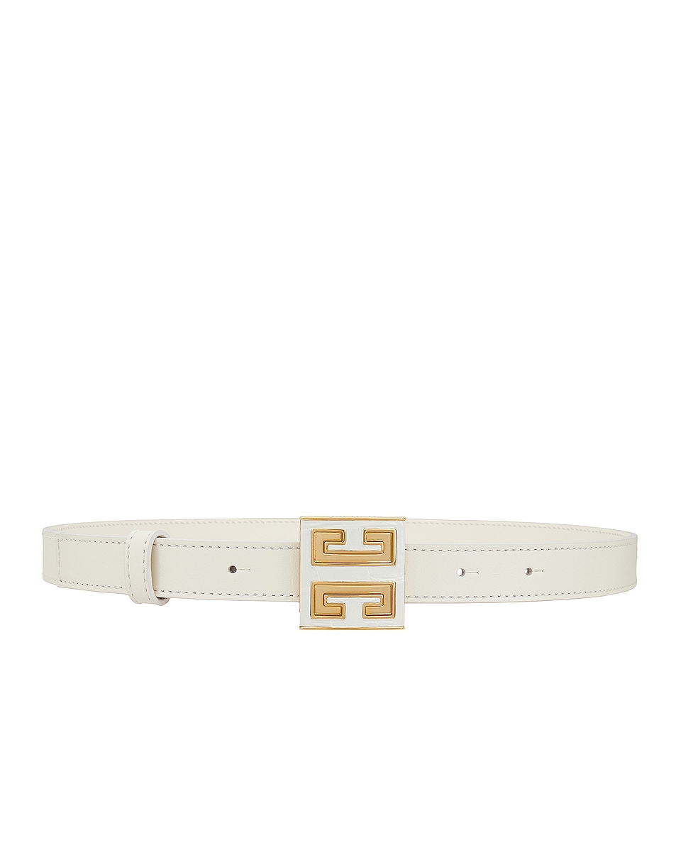 Image 1 of Givenchy 4G Belt in Ivory