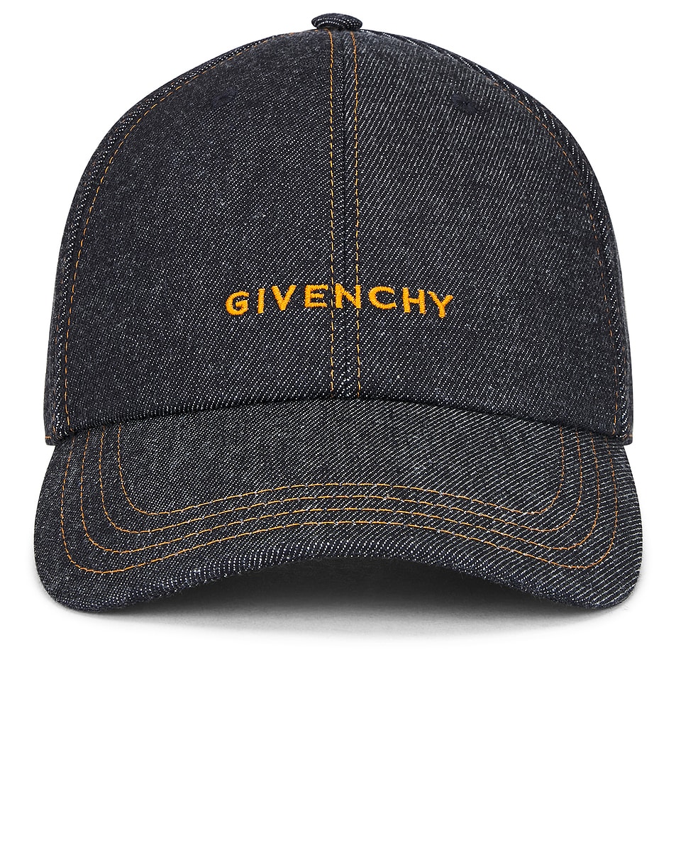 Image 1 of Givenchy Baseball Hat in Indigo Blue