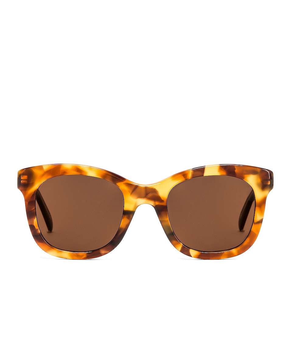 Image 1 of Givenchy Square Sunglasses in Brown & Havana