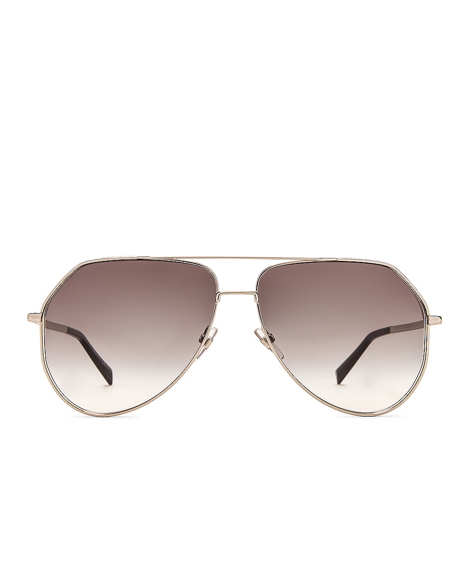 Image 1 of Givenchy Aviator Sunglasses in Palladium
