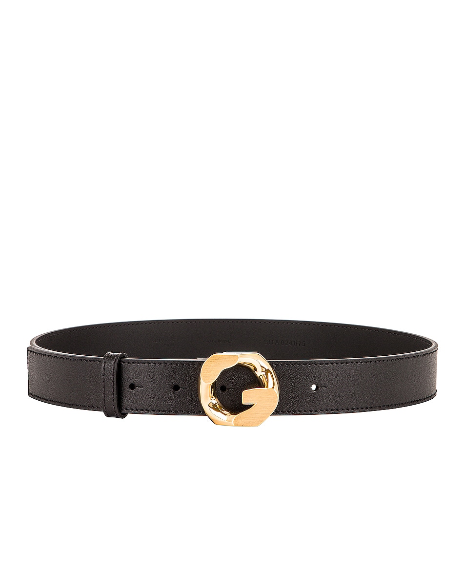 Image 1 of Givenchy Classic Belt in Black