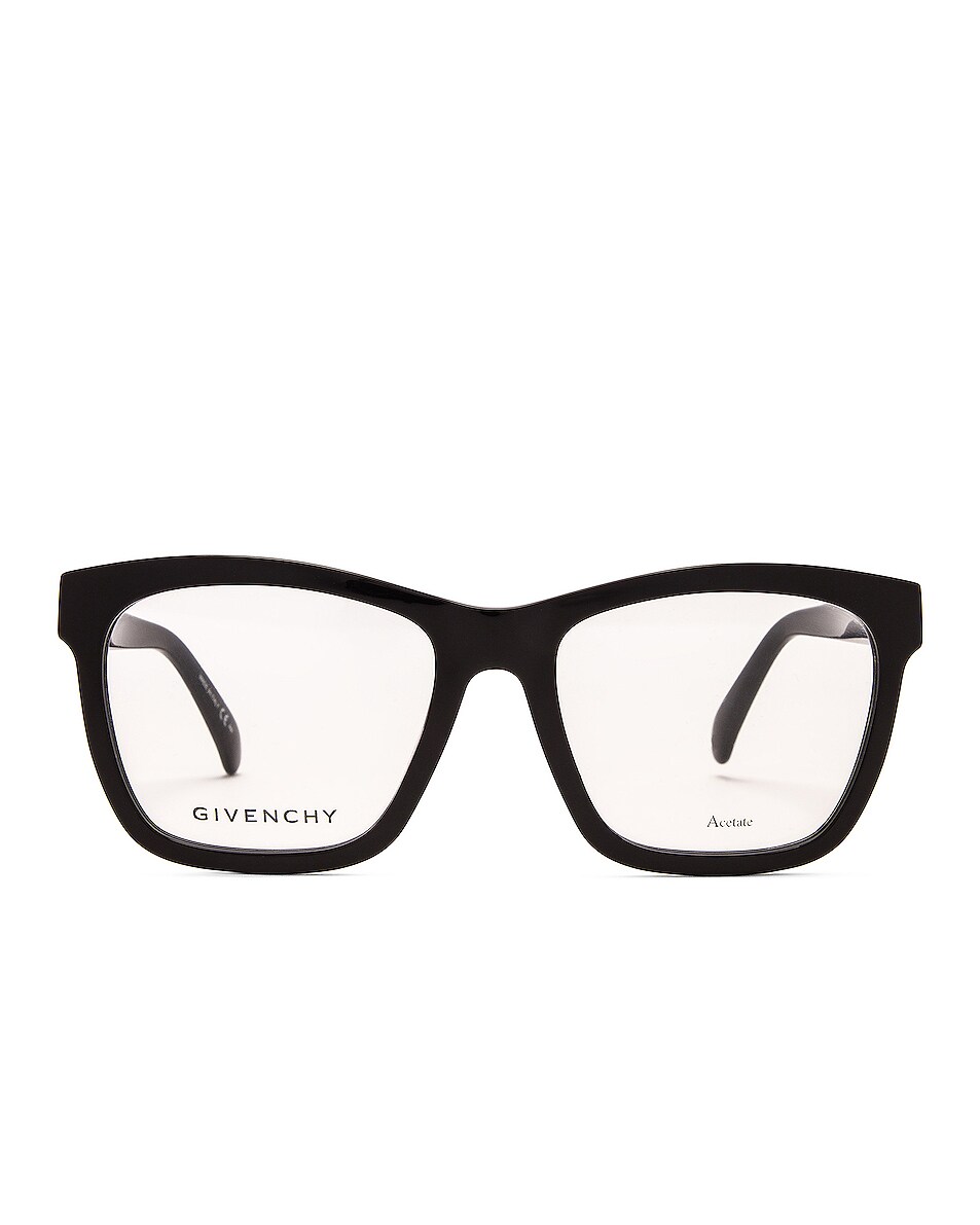 Image 1 of Givenchy Square Optical Glasses in Black