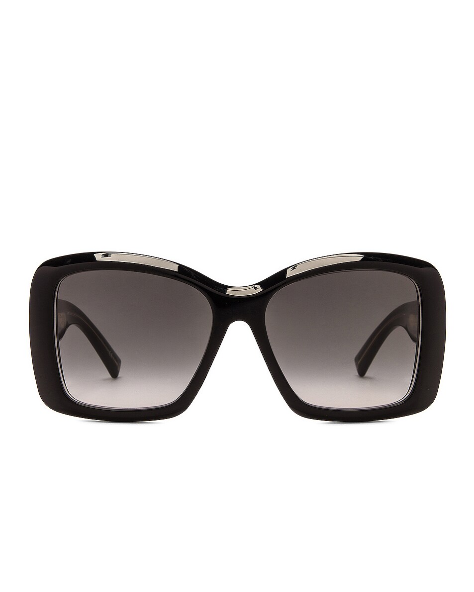 Image 1 of Givenchy Square Sunglasses in Black