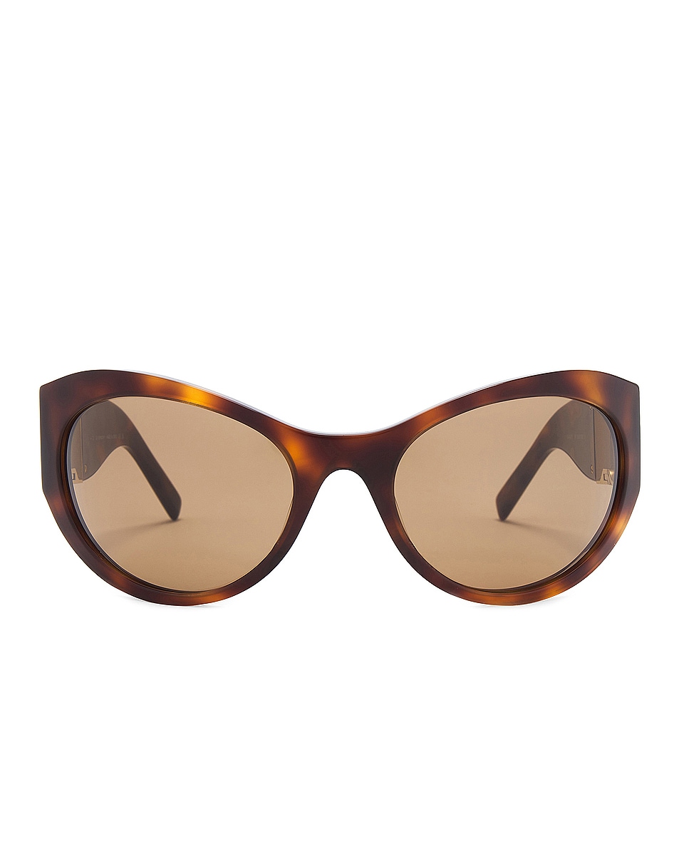 Image 1 of Givenchy 4G Sunglasses in Blonde Havana & Brown