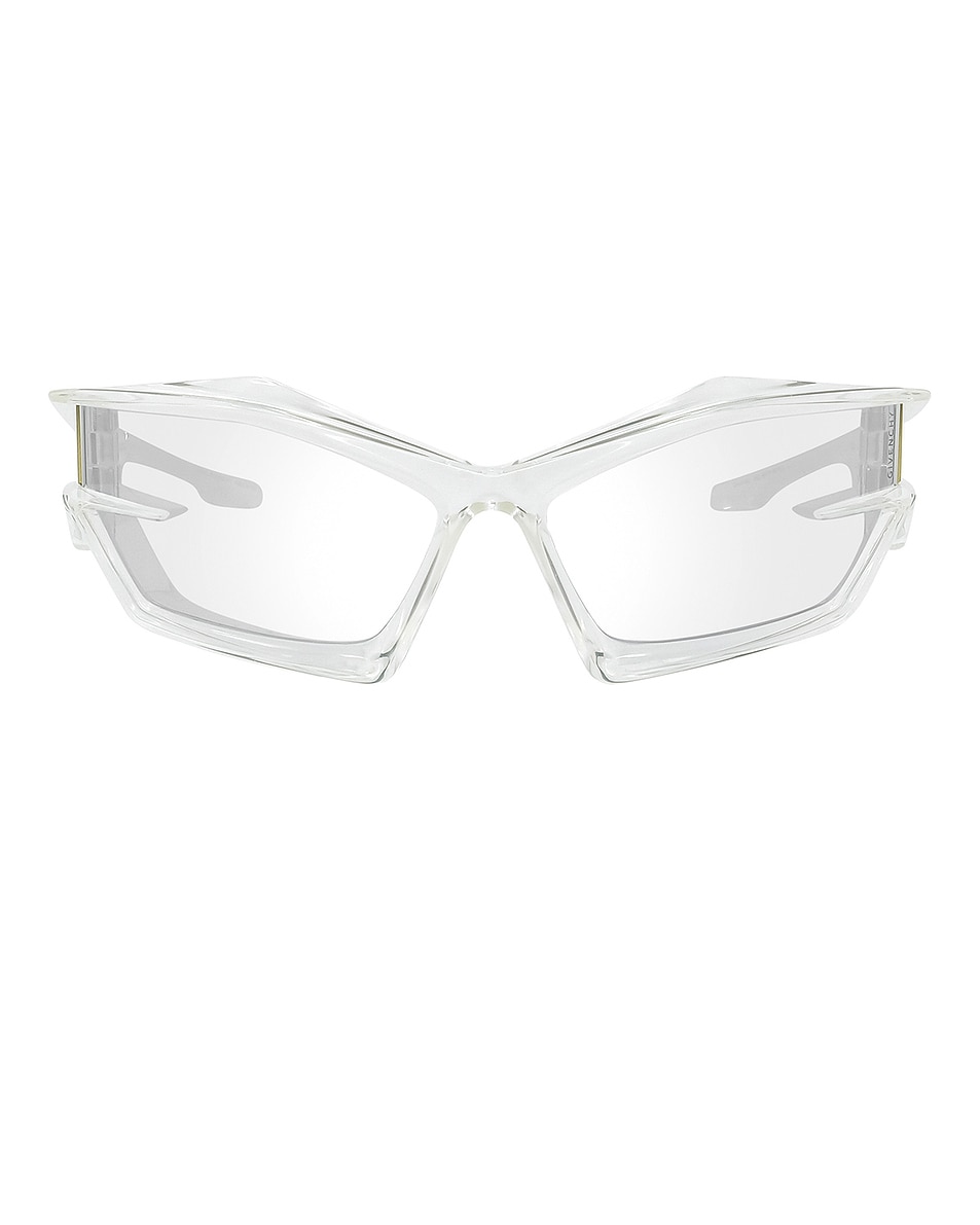 Image 1 of Givenchy Giv Cut Sunglasses in Crystal & Brown Mirror