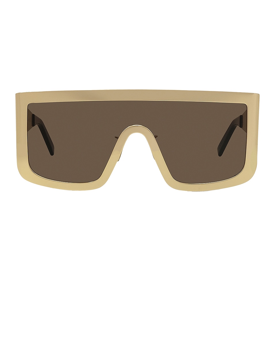 Image 1 of Givenchy Square Sunglasses in Gold & Brown