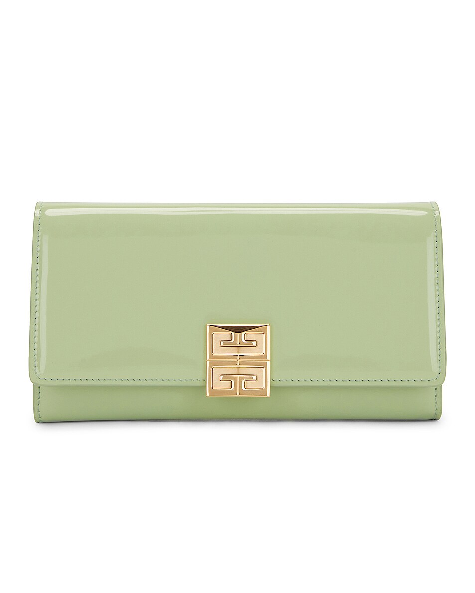 Image 1 of Givenchy 4G Wallet on Chain Bag in Pistachio