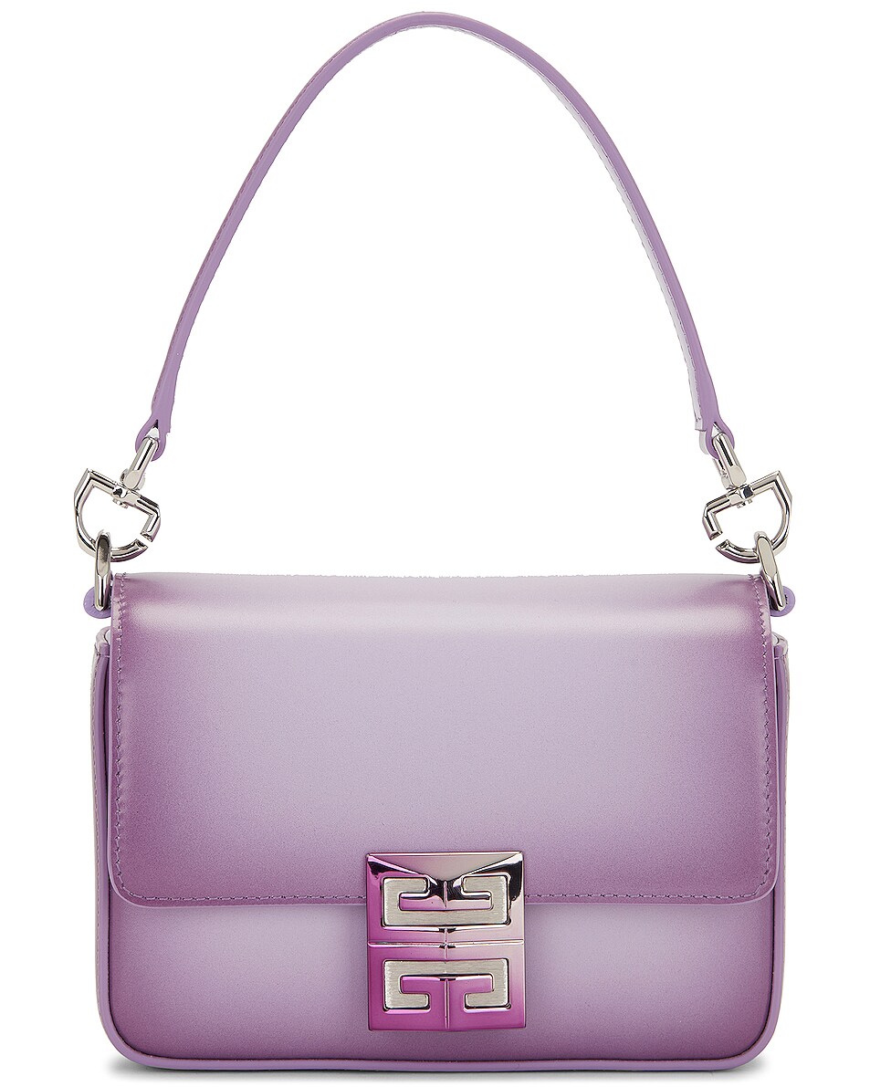 Image 1 of Givenchy Small 4G Crossbody Bag in Mauve