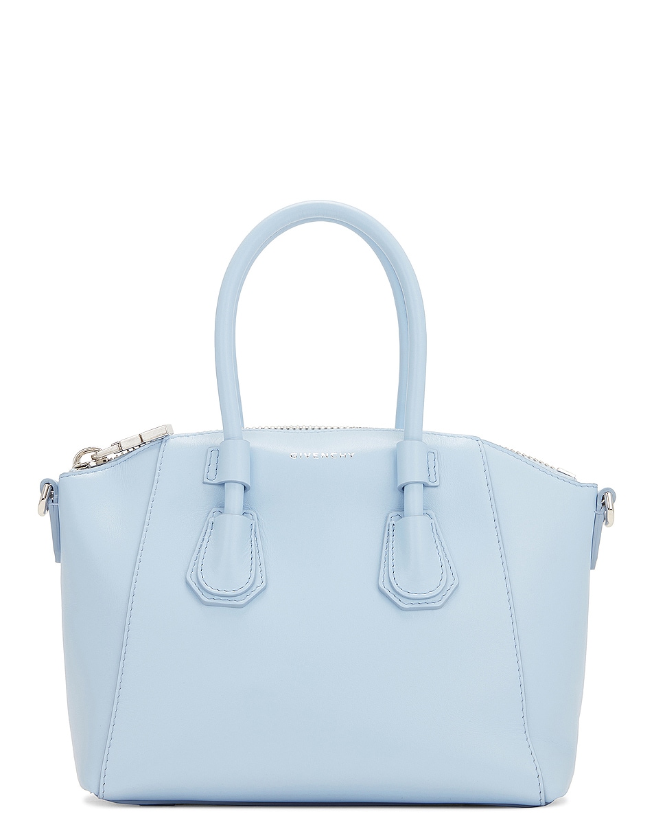 Image 1 of Givenchy Mini Antigona Sport Bag in Baby Blue