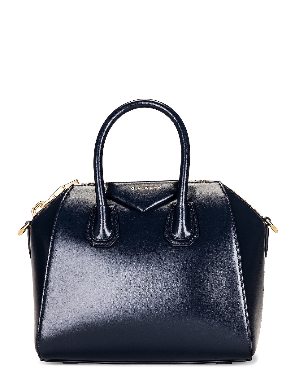 Image 1 of Givenchy Mini Antigona Bag in Navy