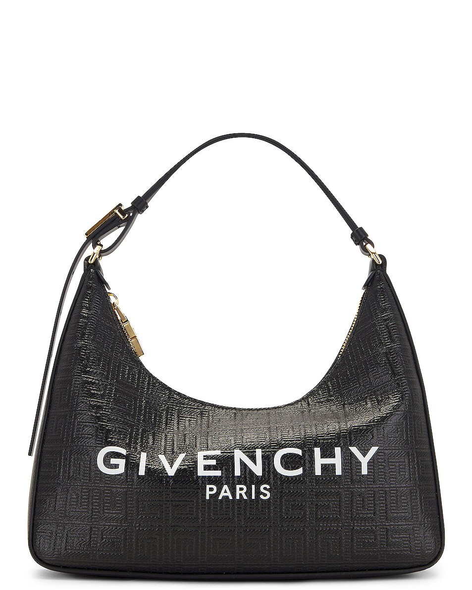 Image 1 of Givenchy Small Moon Cut Out Bag in Black