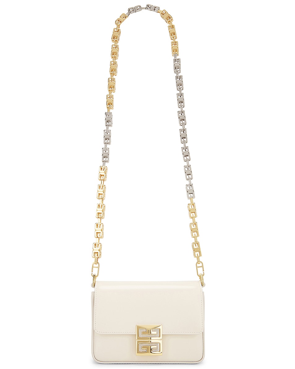 Image 1 of Givenchy Small 4G Crossbody Bag in Ivory
